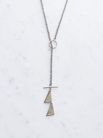 Stella Bolo Convertible Necklace - Recycled Brass
