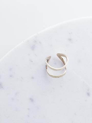 Mahali Double Open Ring - Gold