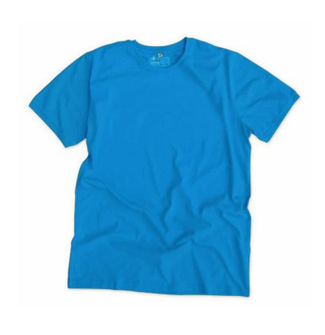 Organic Fairtrade Tshirt Unisex Blank Blue